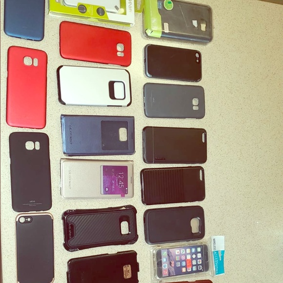 Lot Assorted Phone Cases iPhone Samsung Galaxy - Picture 1 of 8